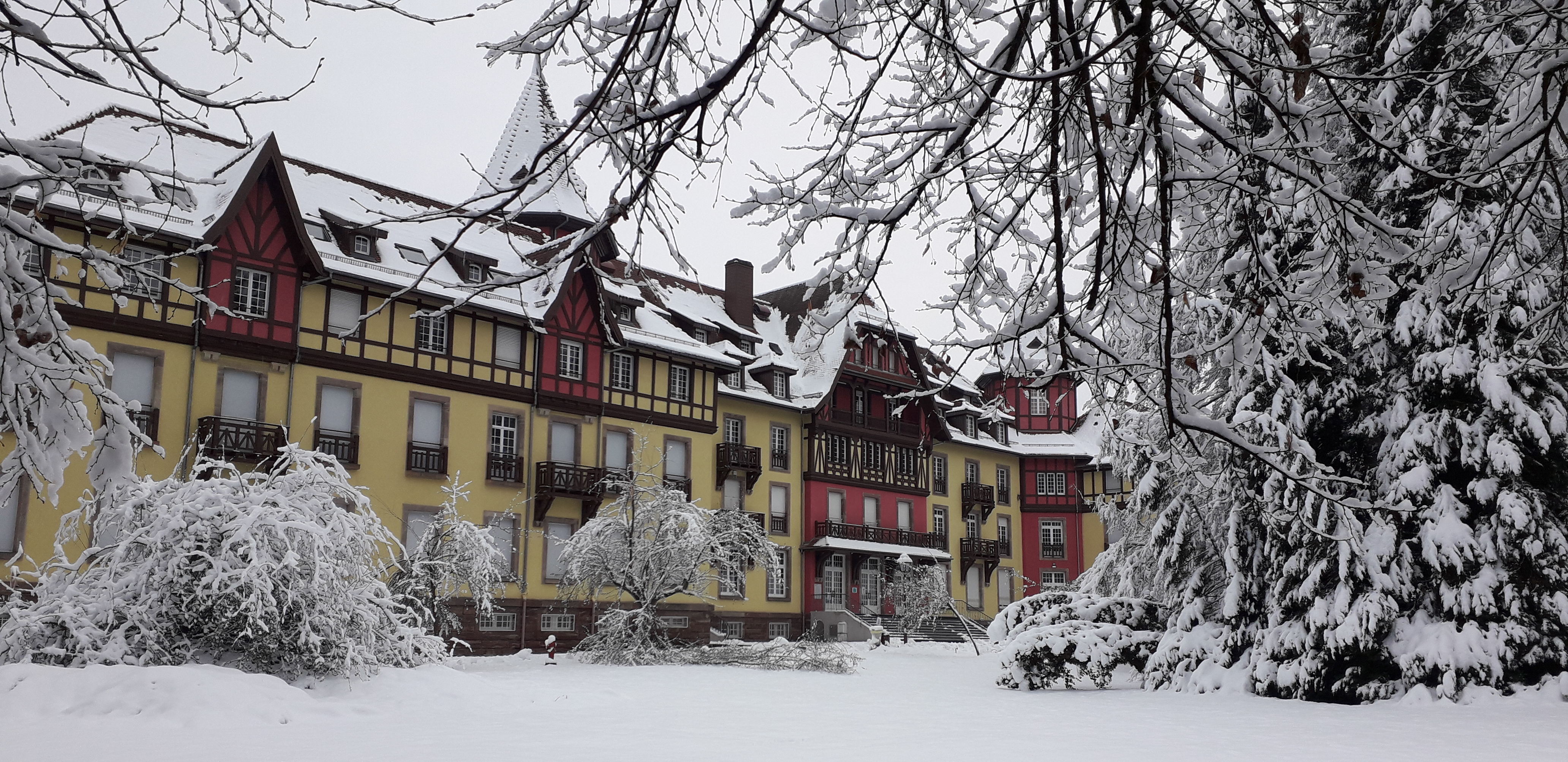 Sonnenberg sous la neige - Photo Vronique LIDIN