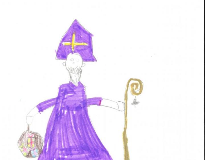 Le Saint Nicolas est pass  l'cole !